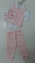 Kit 3 peças feminino Mini charme