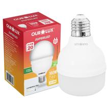 Kit 3 Peças Lâmpada Bulbo T Led 15w E27 Bivolt Frio OURO20