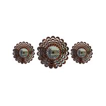 Kit 3 Peças Mandala Decorativa Ambiente Sala Quarto - Creatus