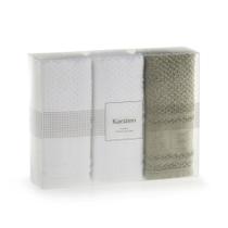 Kit 3 Peças Pano de Copa Karsten Cuisine 100% Algodão