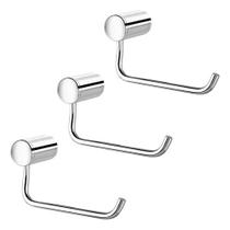 Kit 3 Peças Papeleira Single Cromada Docol 00158306 Kit 3 Peças Papeleira Single Cromada Docol 00158306