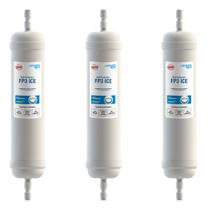Kit 3 Peças Refil Filtro Água Refrigeradores Fp3 Ice 1074r