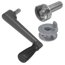 Kit 3 Peças Reposição Conserto Para Manivela Catraca Ombrelone - AMZ Kit 3 Peças Reposição Conserto Para Manivela Catraca Ombrelone - AMZ