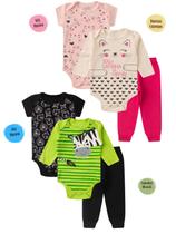 Kit 3 peças Roupa Bebê Body e Mijão com punhos, menino e menina Suedine 100% algodão, Enxoval Atacado recém nascido, P M G e GG