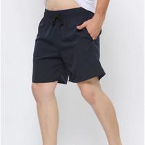 Kit 3 peças short masculino bermuda poliéster roupas masculinas