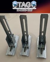 Kit 3 peças suporte de fixação para automatizador de portão basculante Kit 3 peças suporte de fixação para automatizador de portão basculante