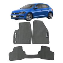 Kit 3 Peças Tapete Emborrachado Volkswagen Polo 2018 até 2025 Ecotap - W6647 Kit 3 Peças Tapete Emborrachado Volkswagen Polo 2018 até 2025 Ecotap - W6647