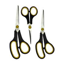 Kit 3 Peças Tesoura Multiuso SQ 3253 Lâmina Inoxidável Tamahos 8" 7,5" 5,5" Kit 3 Peças Tesoura Multiuso SQ 3253 Lâmina Inoxidável Tamahos 8" 7,5" 5,5"