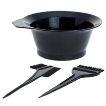 Kit 3 peças Tintura Pintura para Cabelo 1 Pote 300 ml 1 Pincel e 1 Pente Kit 3 peças Tintura Pintura para Cabelo 1 Pote 300 ml 1 Pincel e 1 Pente