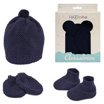 Kit 3 Peças Touca Par De Sapatinho Par de Luva Para Bebê Recém Nascido Maternidade Antialérgico Luxo Baby Fofinho Kit 3 Peças Touca Par De Sapatinho Par de Luva Para Bebê Recém Nascido Maternidade Antialérgico Luxo Baby Fofinho