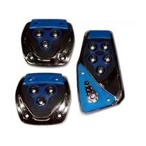 kit 3 pedaleira vermelho automotiva modelo esportiva para Focus 2000