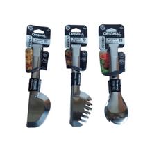 Kit 3 Pegador de Cozinha Aço Inox