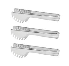 Kit 3 Pegador De Massa Macarrão Inox Restaurante Tramontina Kit 3 Pegador De Massa Macarrão Inox Restaurante Tramontina
