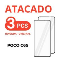 Kit 3 Película De Vidro Temperado 3D Xiaomi Poco C67 +NF