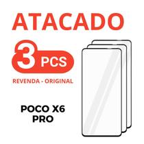 Kit 3 Película De Vidro Temperado 3D Xiaomi Poco X6 Pro +NF