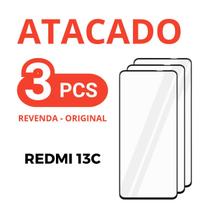 Kit 3 Película De Vidro Temperado 3D Xiaomi Redmi 13C +NF