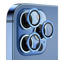 Kit 3 Película Lente Câmera Compatível Com iphone 15 pro max tela 6.7 Lisa Proteção