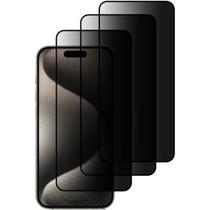 Kit 3 Películas 3D Vidro Privacidade para Iphone 15 Pro Max