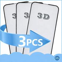 Kit 3 Películas 3D Vidro Temperado Motorola Moto G84 G64 G54 G34 G24 G14 G04 G73 G53 G23 G13 G82 G62