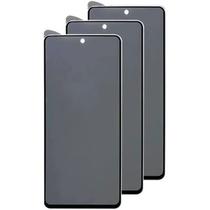 Kit 3 Películas de Cerâmica Fosca Privacidade para Moto G34