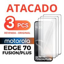 Kit 3 Películas De Hidrogel Para Edge 70 Fusion / Plus - Película Motorola Atacado