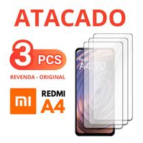 Kit 3 Películas De Vidro 3D Compatível Para Xiaomi Redmi A4 Kit 3 Películas De Vidro 3D Compatível Para Xiaomi Redmi A4