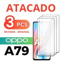 Kit 3 Películas De Vidro 3D Para OPPO A79 - Película Vidro Temperado Premium