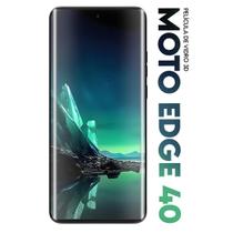 Kit 3 Películas De Vidro Full 3D Curvada Para Moto Edge 40 Neo 5g Xt2307 6.55