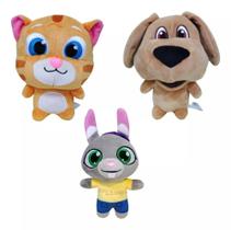 Kit 3 Pelúcias My Talking Ben Becca E Ginger Jogo