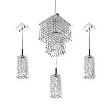 Kit 3 Pendentes Clearcrillic + Pendente Marrycrillic