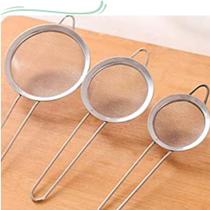 Kit 3 Peneira em Aço Inox P M G Premium!