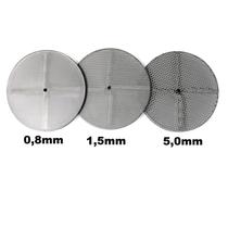 Kit 3 Peneiras da Despolpadeira 10 Litros Metvisa 0,8/1/5mm PIA015-PIA016-PIA017