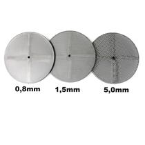 Kit 3 Peneiras da Despolpadeira 20 Litros Metvisa 0,8/1/5mm PIA018-PIA019-PIA020