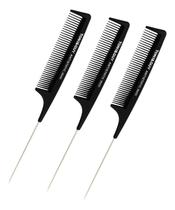 Kit 3 Pente Cabo Fino Separador De Mechas Penteado Toni&guy Kit 3 Pente Cabo Fino Separador De Mechas Penteado Toni&guy