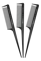 Kit 3 Pente De Corte Carbono Anti Estático 180ºc Kit 3 Pente De Corte Carbono Anti Estático 180ºc