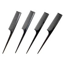 Kit 3 pentes de cabo fino ideal para corte e tintura de cabelo básico