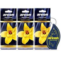 Kit 3 Perfume Carro Cheirinho Aromatizador Areon Vanilla Mia