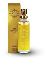 Kit 3 Perfume Fortune Masculino Amakha Paris Bolso Bolsa