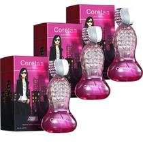 Kit 3 Perfume Importado Coretan I-Scents Eau de Parfum 100ml