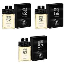 Kit 3 Perfume Mens Club 52 Original, Infinity e Seductive Importado Masculino 100ml Desodorante Colônia Deo Colonia