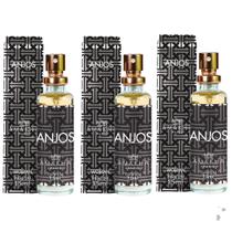 Kit 3 Perfumes Anjos Amakha Paris 15ml feminino