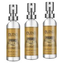 +Kit 3 Perfumes Blend 15 Ml Masc Prince Million Blend Brasil