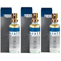 Kit 3 Perfumes Bratt Amakha Paris 15ml