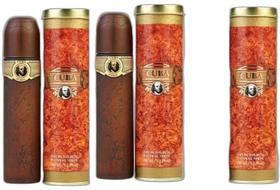 Kit 3 Perfumes Cuba Gold Masculino Edt 100 Ml