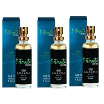 Kit 3 perfumes L'Éternite for men Amakha Paris