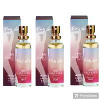 Kit 3 Perfumes Party Girl Amakha Paris 15ml