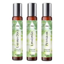 Kit 3 Perfumes Spray 10ml Feminino - Cítrico e Refrescante