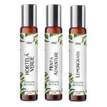 Kit 3 Perfumes Spray 10Ml - Frescor Natural Masculino