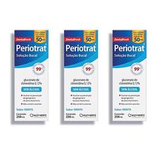 Kit 3 Periotrat Sem Alcool Sabor Menta 250ml. Kit 3 Periotrat Sem Alcool Sabor Menta 250ml.