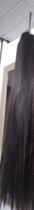 kit 3 perucas cabelo bio fibra liso escuro